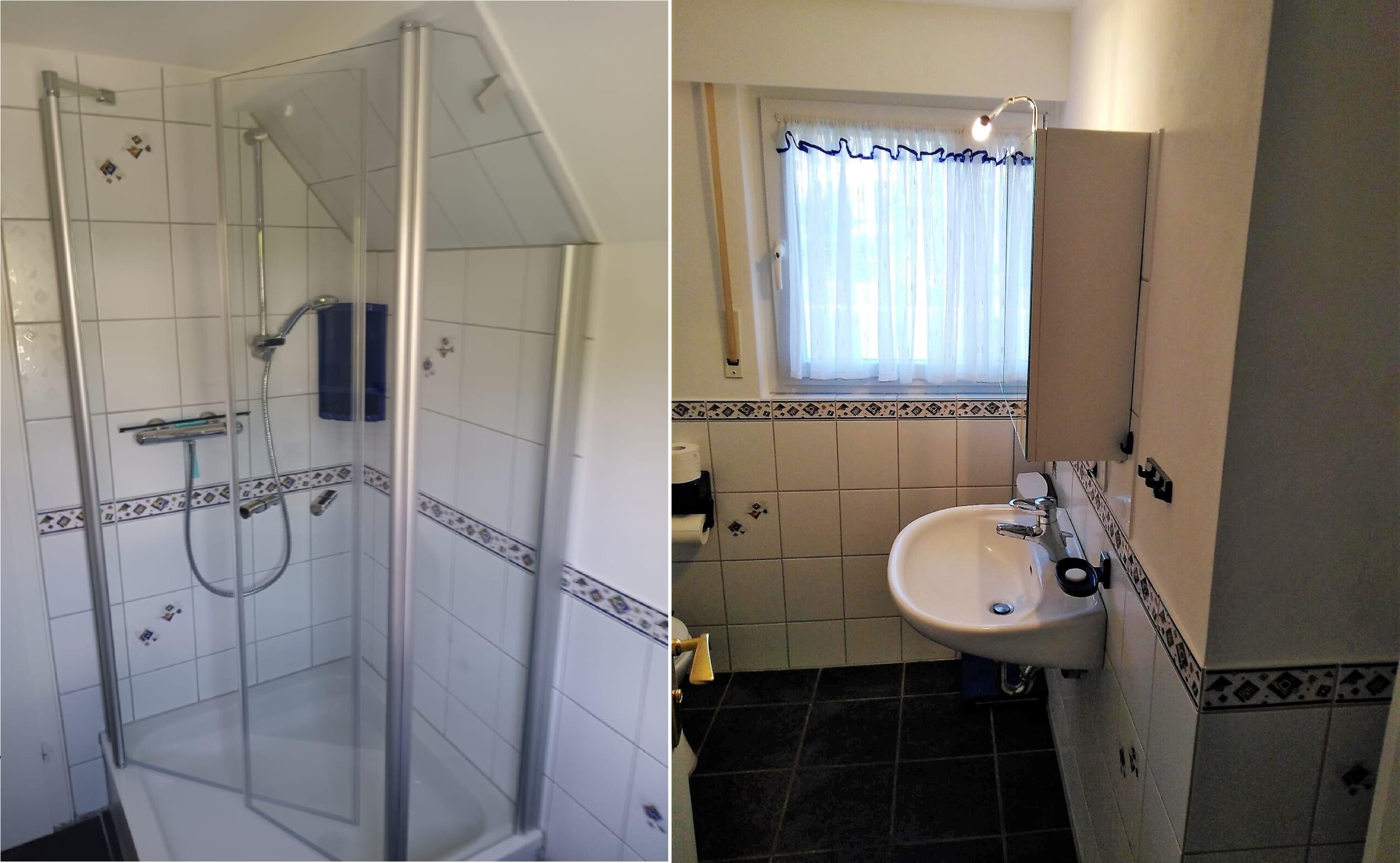 Badezimmer in der Feirienwohnung Volker Drews in Arnsberg (Sauerland)
